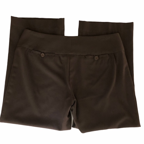 ZINC Cropped Pants In Brown. Size 9 (Fits like 6) - Picture 4 of 7